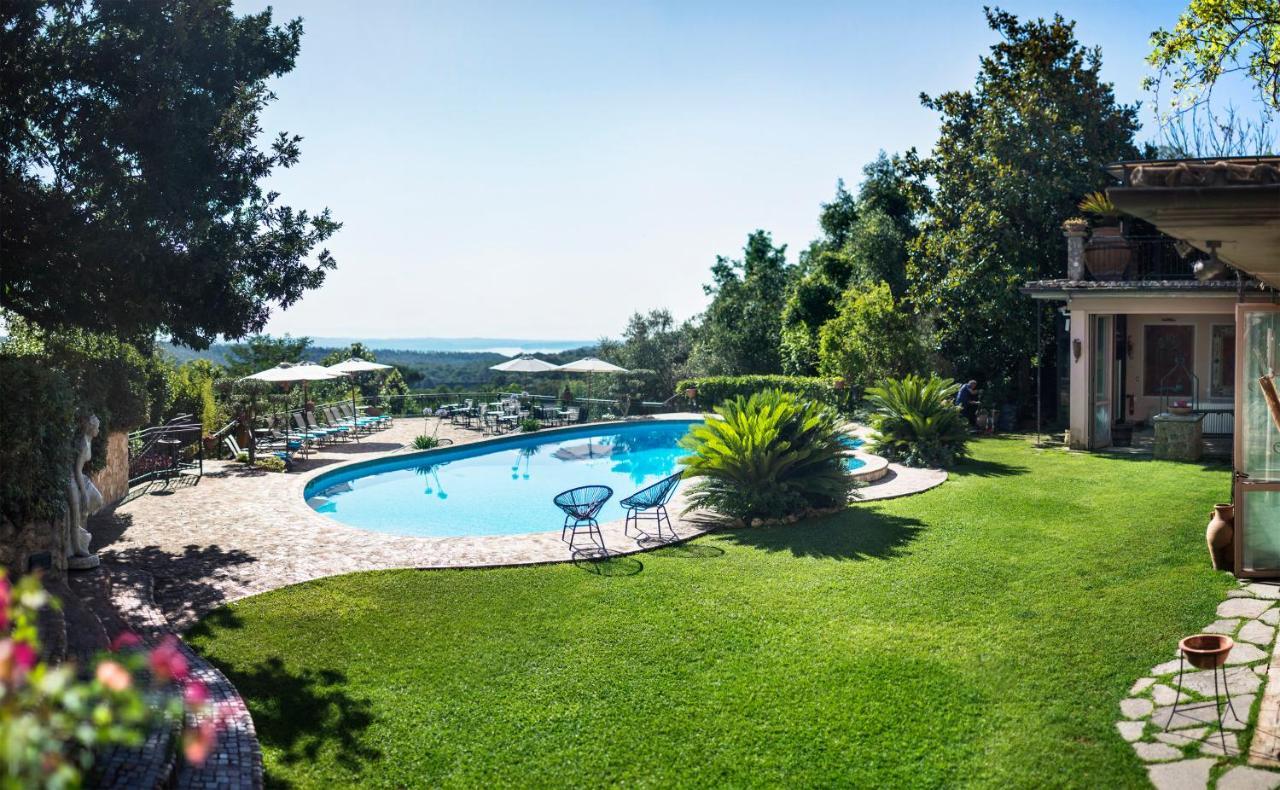 Villa Clodia Relais Manziana Luaran gambar